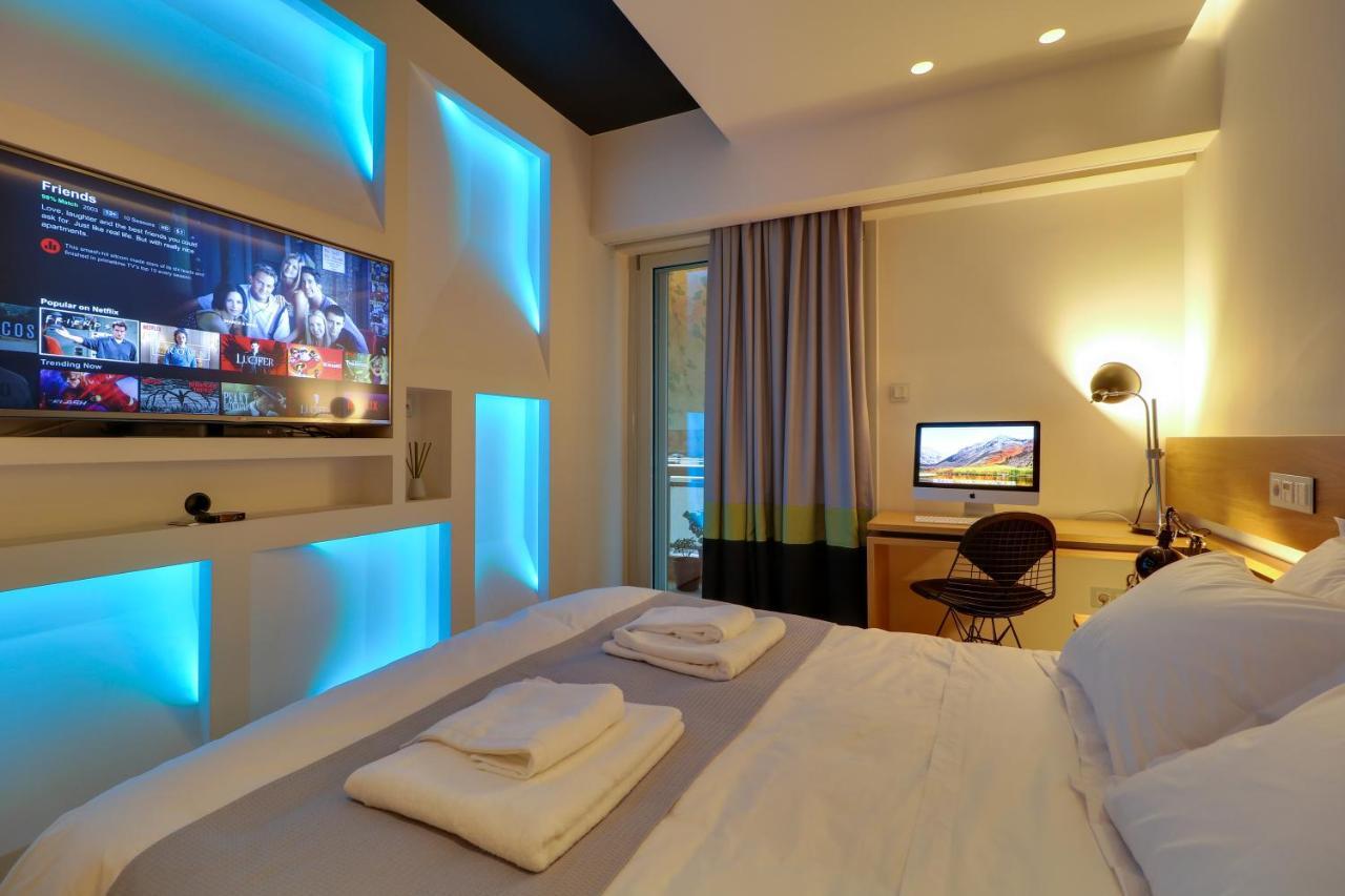 Superior Central Apt|3Min To Metro|Ac|Netflix|Imac 雅典 外观 照片