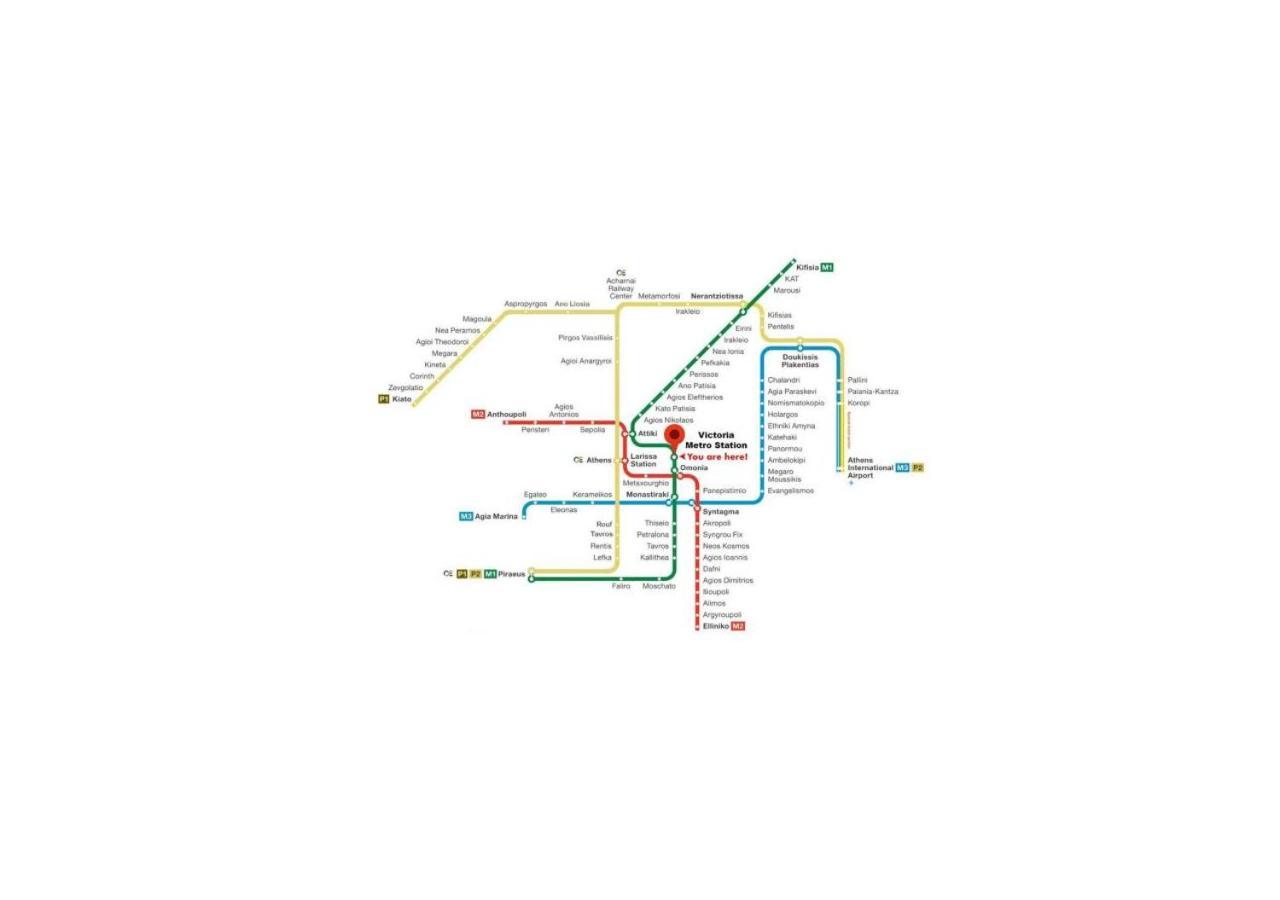 Superior Central Apt|3Min To Metro|Ac|Netflix|Imac 雅典 外观 照片